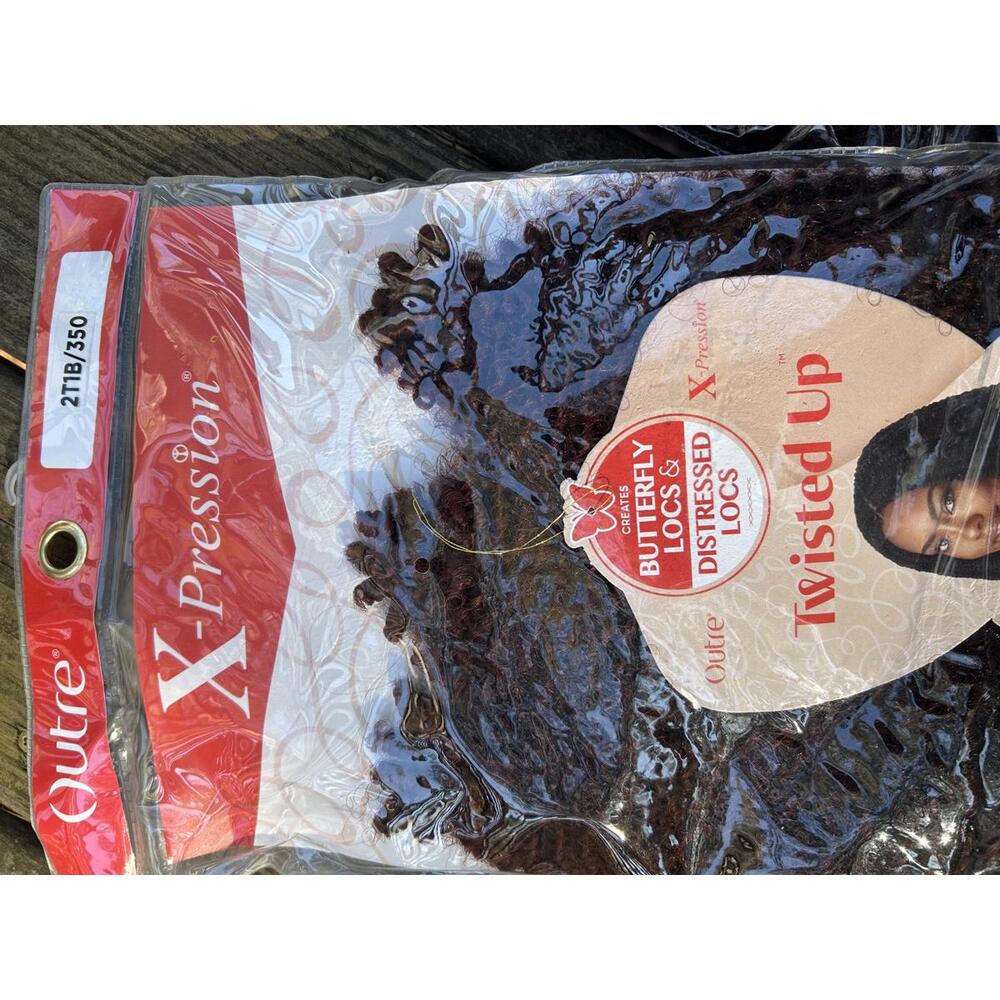 #2T1B /350 Outre Xpressions Stingy Afro Twist 16” 2 Pack Combo- BUNDLE&SAVE! - Picture 2 of 8